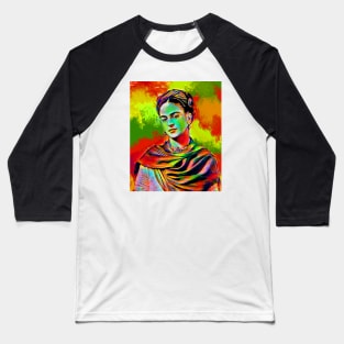 Frida Kahlo Baseball T-Shirt